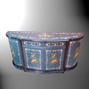 Credenza intarsiata 4 porte